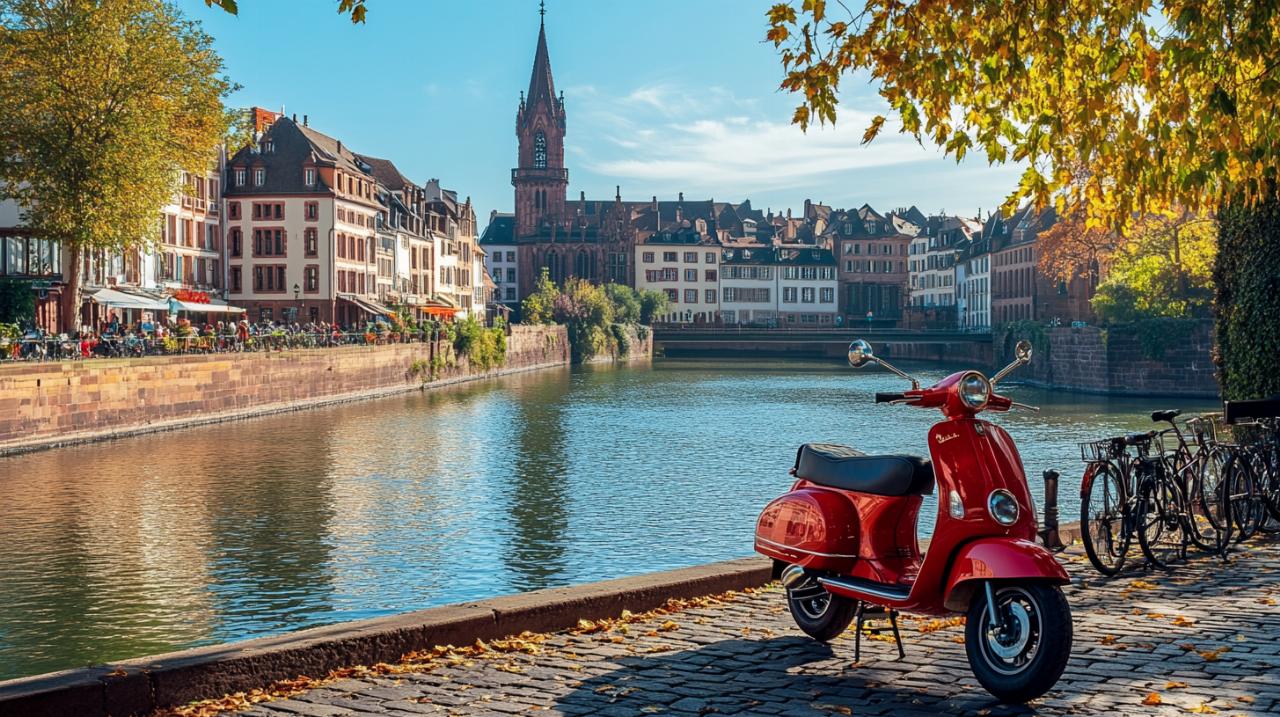Descubre las ventajas de alquilar un scooter MBK en Estrasburgo para tus desplazamientos urbanos
